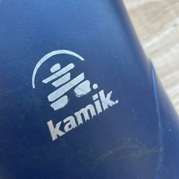 Kamik Rain Boots- Kids Blue "Stomp" Rainboots size 7 - Picture 3 of 10